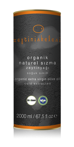 Organik Sızma 2000ml (Gıda Laklı Teneke) - zeytiniskelesi